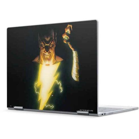 DC Comics Justice Society of America #23 Cover Painting Black Adam Original Art by Alex Ross Pixelbook Skin